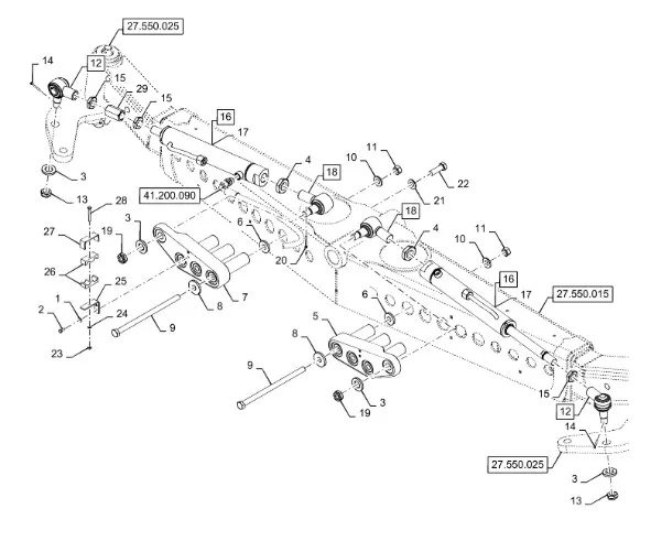 47667414 - гидроцилиндр